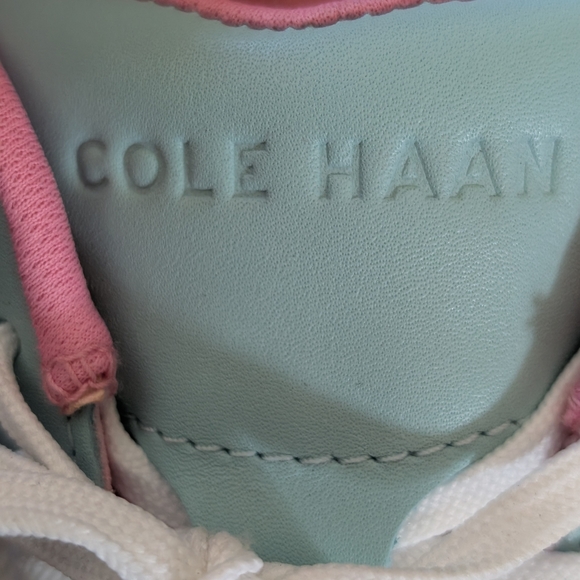 Cole Haan Zerogrand Pink and White Sneakers - Picture 8 of 8